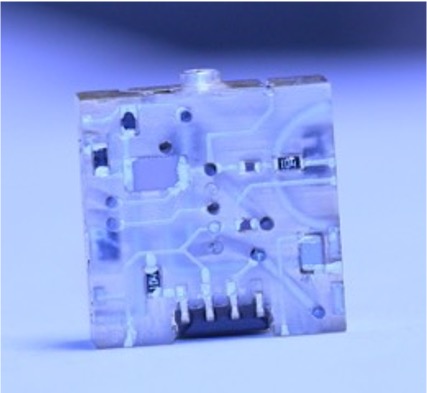 3D printed circular printed circuit
